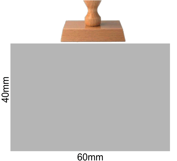 Stempel Klassik HOLZ